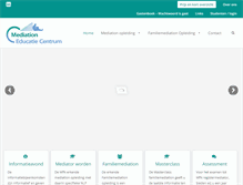 Tablet Screenshot of mediationeducatie.nl